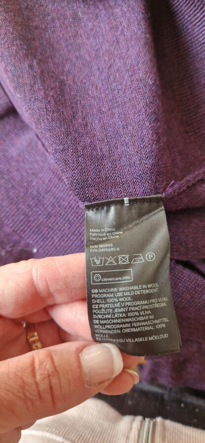 M - H&M coltrui paars nieuw (0325may1) - Afbeelding 5