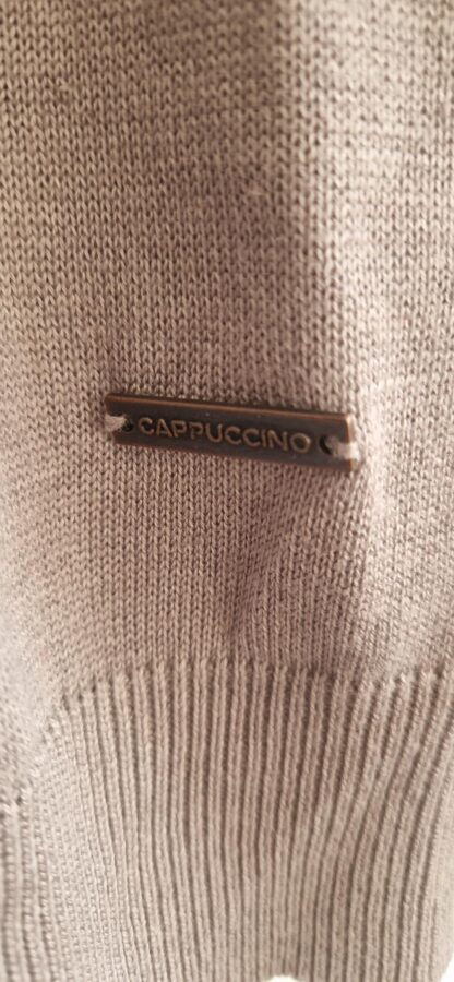 M - Cappuccino trui grijs nieuw (0325may1) - Afbeelding 5