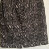 38 - H&M rok zwart kant als nieuw (0325may1) - Afbeelding 4