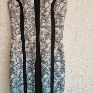 36 - H&M jurk nieuw groen grijs (0325may1)