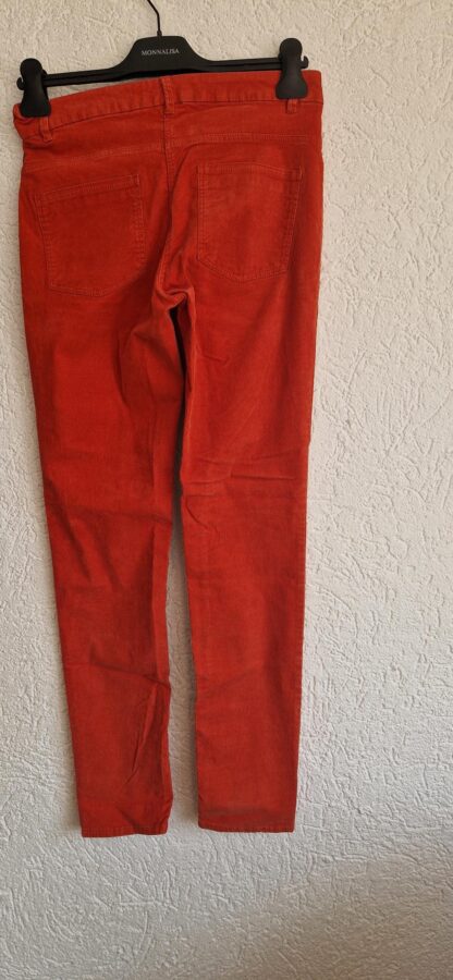 36 - H&M broek babyrib oranje terra nieuw (0325may1) - Afbeelding 5