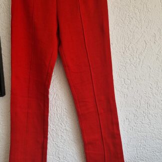 S - Zara broek joggingstof rood nieuw (0325may1)