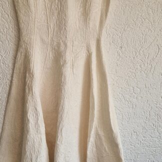 36 - H&M jurk creme nieuw (0325may1)