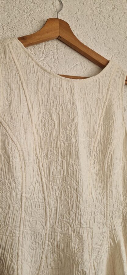 36 - H&M jurk creme nieuw (0325may1) - Afbeelding 3