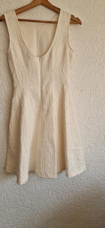 36 - H&M jurk creme nieuw (0325may1) - Afbeelding 5
