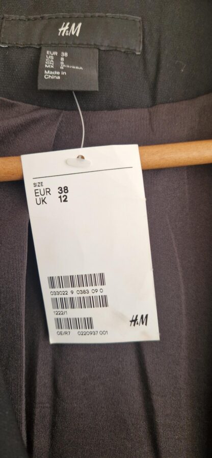 38 - H&M colbert zwart nieuw (0325may1) - Afbeelding 4