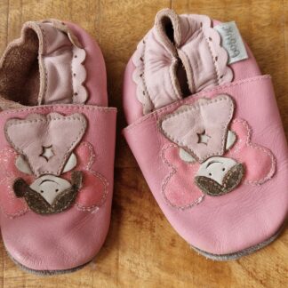 Bobux leren slofjes roze 13 (0325nic)