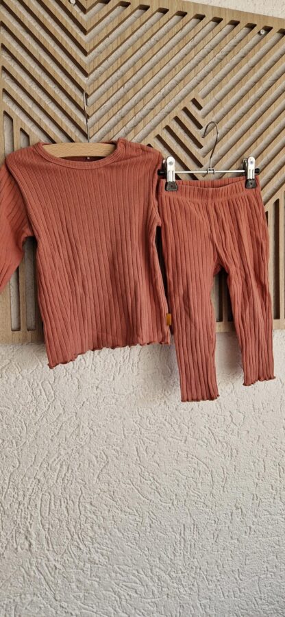 080 - Prenatal oudroze broek en jurk (0325nic) - Afbeelding 3