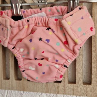 062 68 - Prenatal zwemluier roze printjes (0325nic)