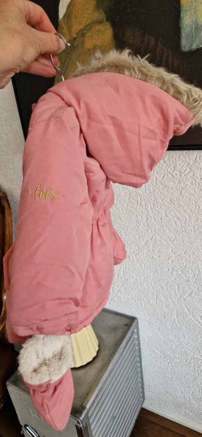 068 - Zeeman winterjas roze met wantjes (0325nic) - Afbeelding 5