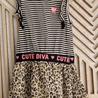 080 - Bakkaboe jurkje dierenprint rok (0325nic)