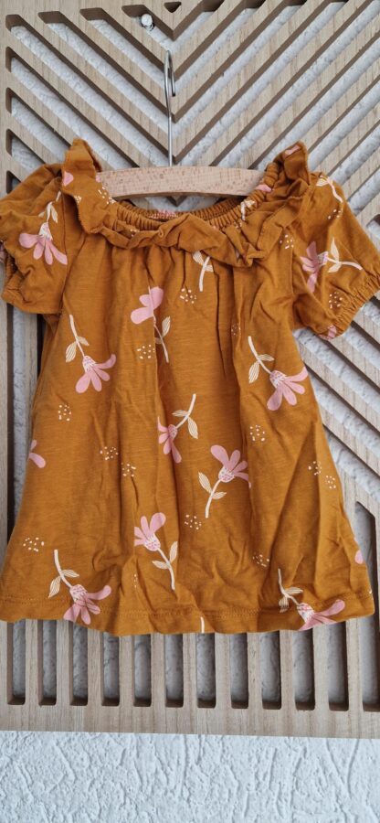 080 - Hema jurkje caramel roze (0325nic) - Afbeelding 3
