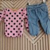 062 - Z8 shirt en Hema denim broekje (0325nic)