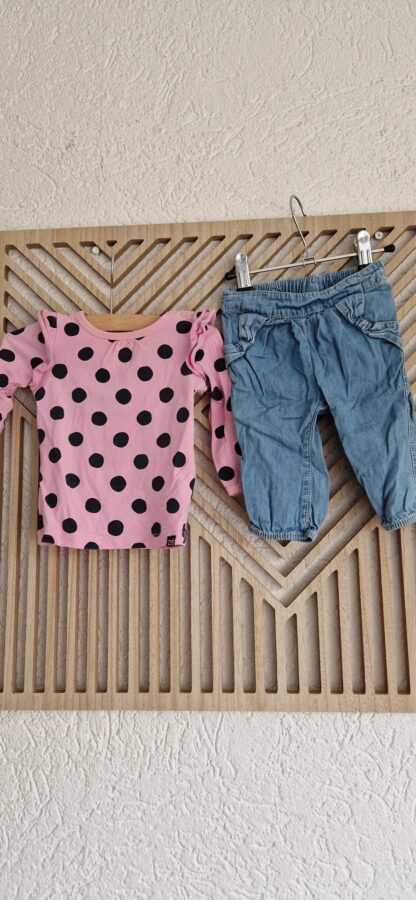 062 - Z8 shirt en Hema denim broekje (0325nic)
