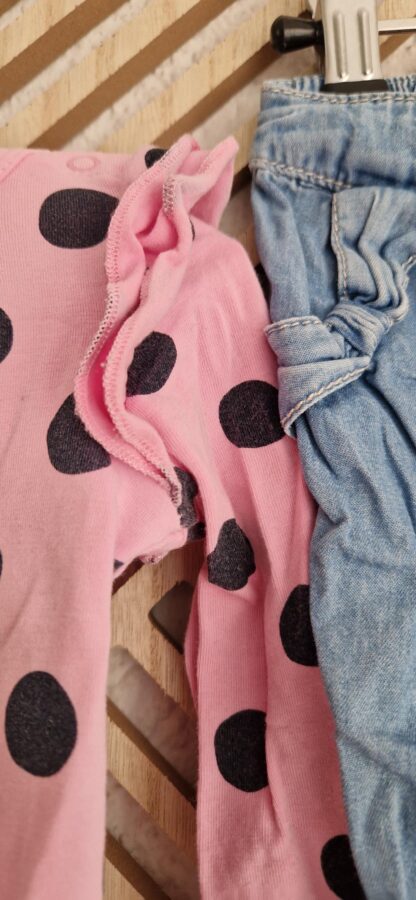 062 - Z8 shirt en Hema denim broekje (0325nic) - Afbeelding 5