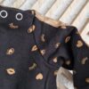 068 - Baby Blue jurkje zwart goud (0325nic) - Afbeelding 4
