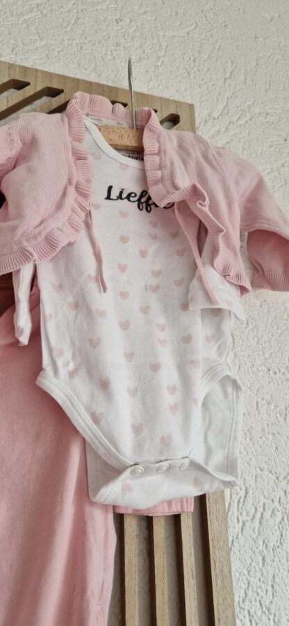 068 - Ducky Beau Prenatal roze set (0325nic) - Afbeelding 3