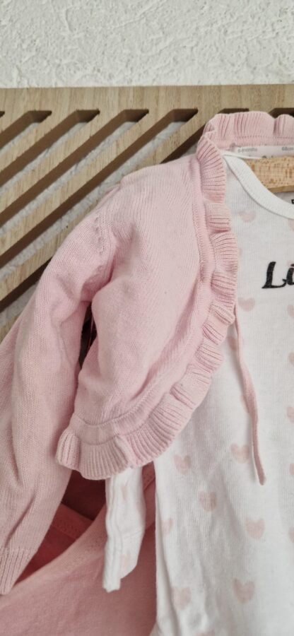 068 - Ducky Beau Prenatal roze set (0325nic) - Afbeelding 4