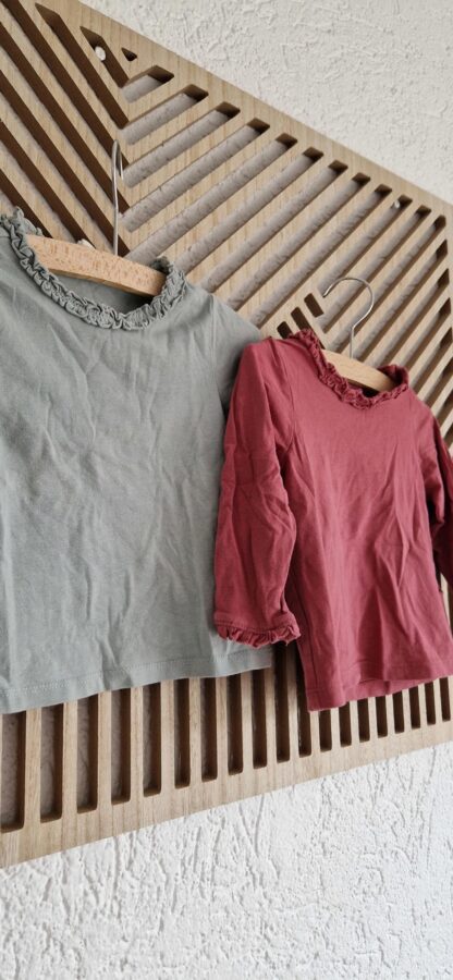 068 - H&M shirtjes roezel 2 st. (0325nic) - Afbeelding 3