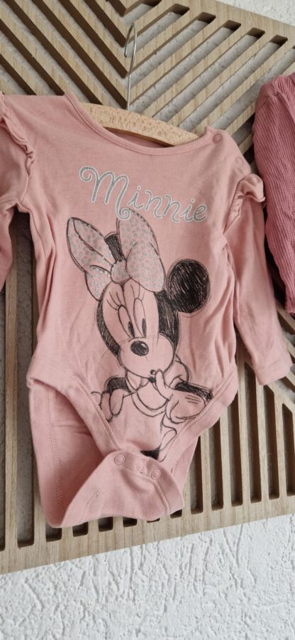 074 80 - Prenatal/Primark rompers roze (0325nic) - Afbeelding 3