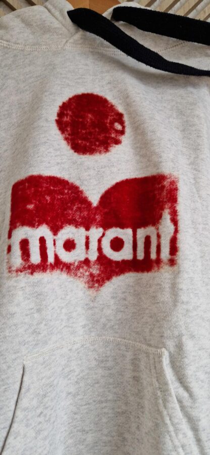 34 oversized - Isabel Marant hoodie sweatshirt Mansell (0425meg3) - Afbeelding 3