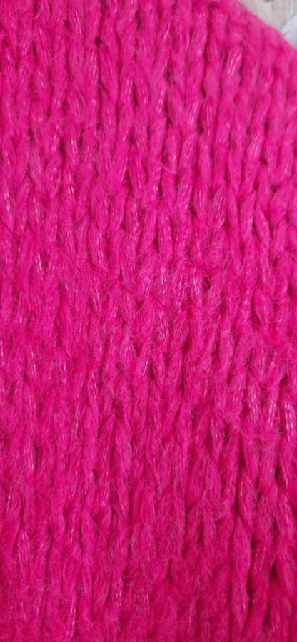 S/L - Made in Italy vest roze wol (0325meg3) - Afbeelding 4
