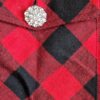 46 - Silvian Heach blouse geblokt rood zwart (0325meg3) - Afbeelding 3