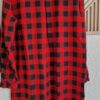 46 - Silvian Heach blouse geblokt rood zwart (0325meg3) - Afbeelding 6
