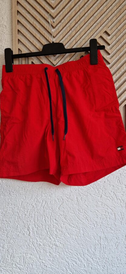 M - Tommy Hilfiger zwemshort rood (0325meg3)