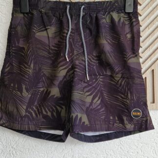 M - Shiwi zwemshort zwart legergroen (0325meg3)