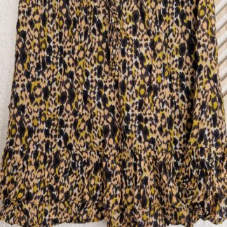 38 - SET rok zwart beige wit (0425meg3)