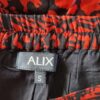 S - Alix the Label rok rood zwart (0425meg3) - Afbeelding 2