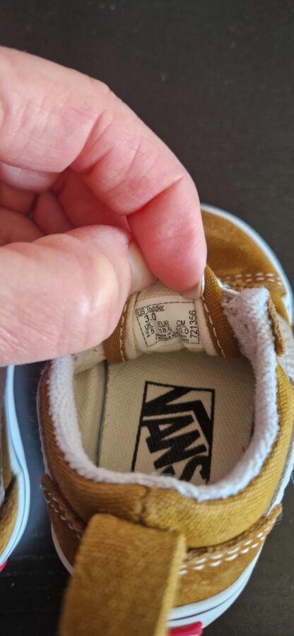 18 - Vans oker met wit instapmodel - Afbeelding 8