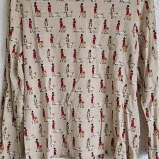XS - Bondstriet shirt/truitje print (0425meg4)