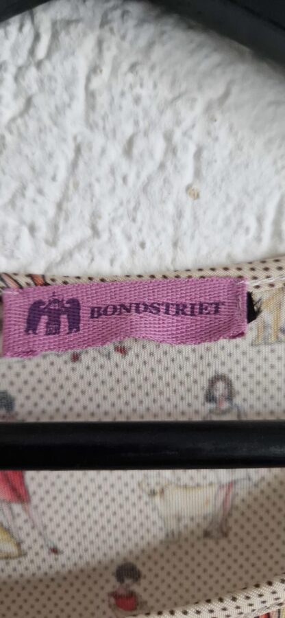 XS - Bondstriet shirt/truitje print (0425meg4) - Afbeelding 3