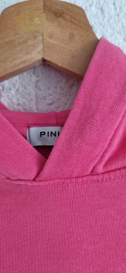 158 - Pinko up hoodie roze hologram print (0425meg4) - Afbeelding 5