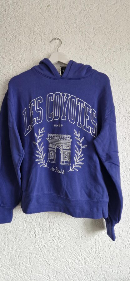 XS - LCDP Les Coyotes de Paris hoodie blauw (0425meg4)