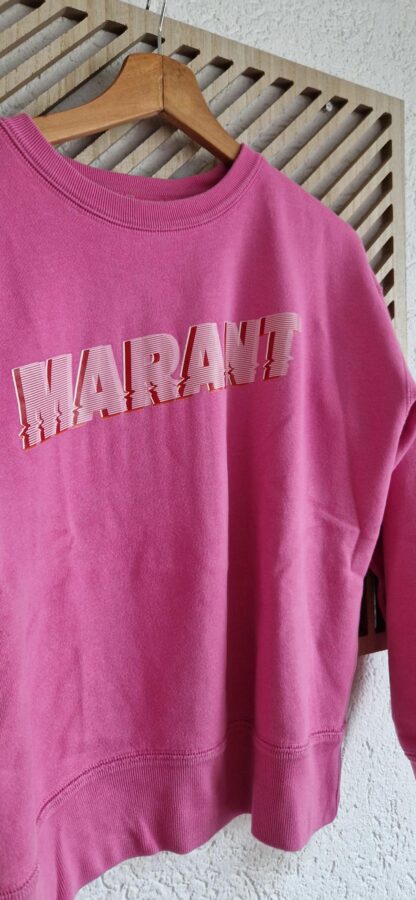 34 - Marant Etoile sweater roze (0425meg5) - Afbeelding 3