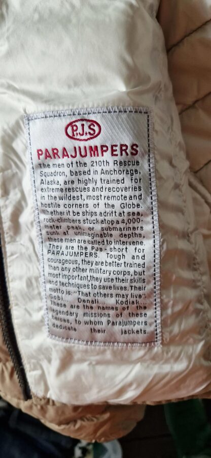 164 - Parajumpers jas beige maat YL (0425meg5) - Afbeelding 10