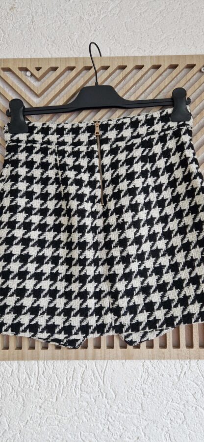164 - Balmain Paris rok zwart wit (0425meg5) - Afbeelding 6