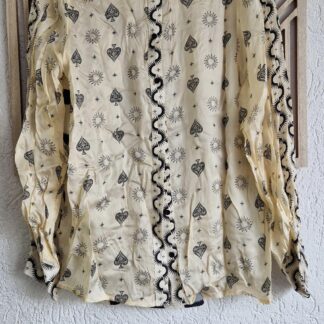 XS - Eksept blouse viscose print (0425meg5)