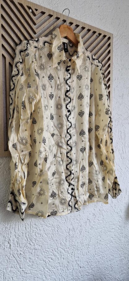 XS - Eksept blouse viscose print (0425meg5) - Afbeelding 3