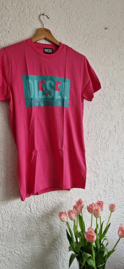 164 - Diesel shirt roze nieuw (0425meg5)