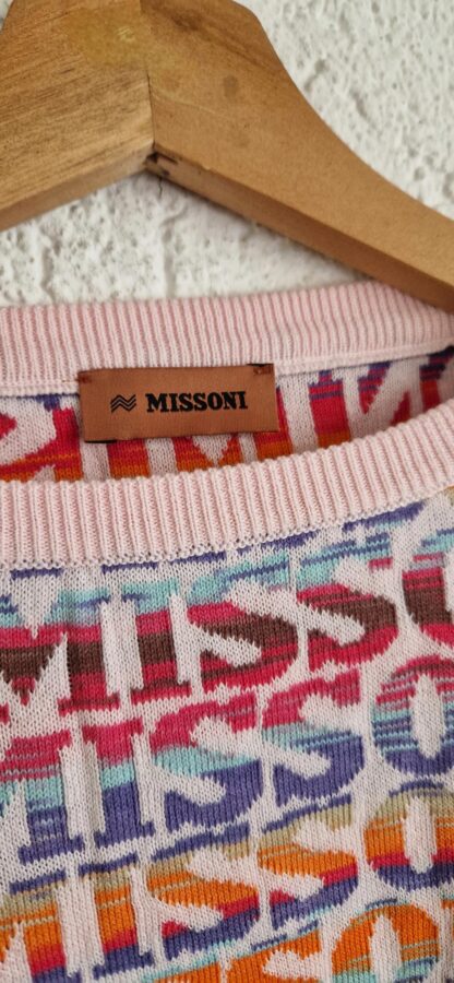 164 - Missoni trui kleurtjes katoen (0425meg5) - Afbeelding 4