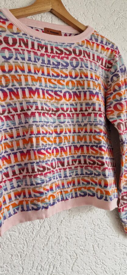 164 - Missoni trui kleurtjes katoen (0425meg5) - Afbeelding 5