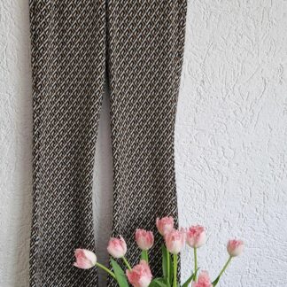 176 - Geisha broek jaquard nieuw (0425meg5)