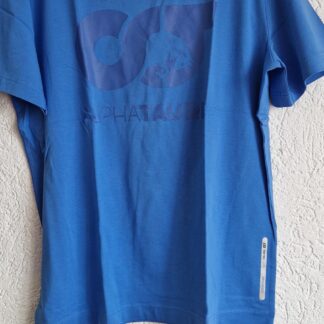 L - Alphatauri shirt blauw print (0425meg5)