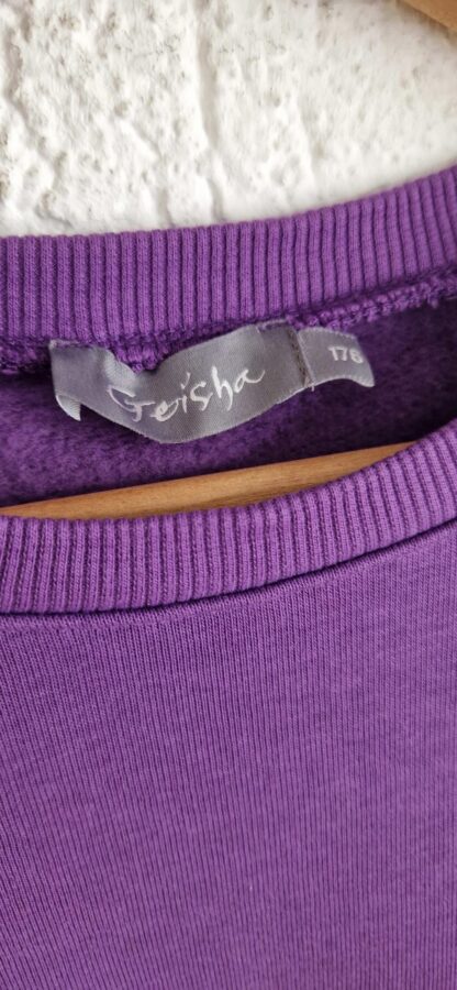 176 - Geisha sweater paars als nieuw (0425meg5) - Afbeelding 4