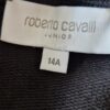 164 - Roberto Cavalli rok zwart (0425meg5) - Afbeelding 5