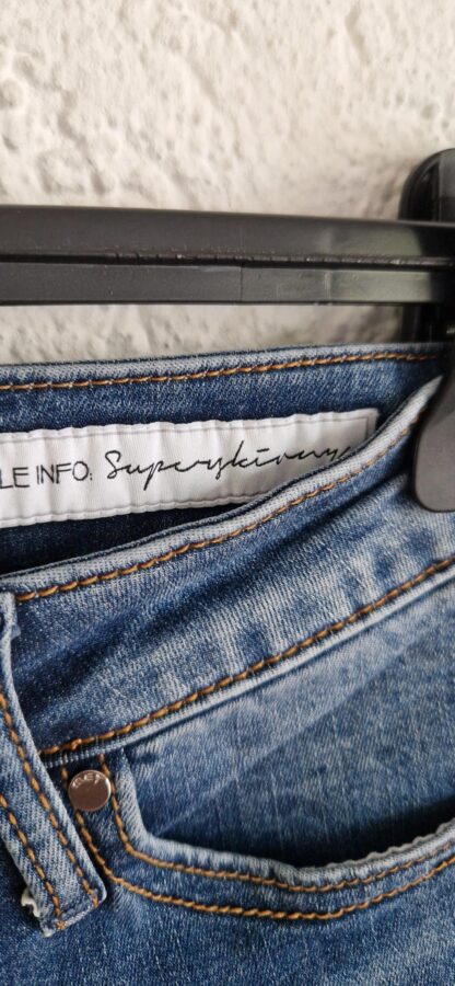 28 - MET jeans superskinny blauw (0425meg5) - Afbeelding 4